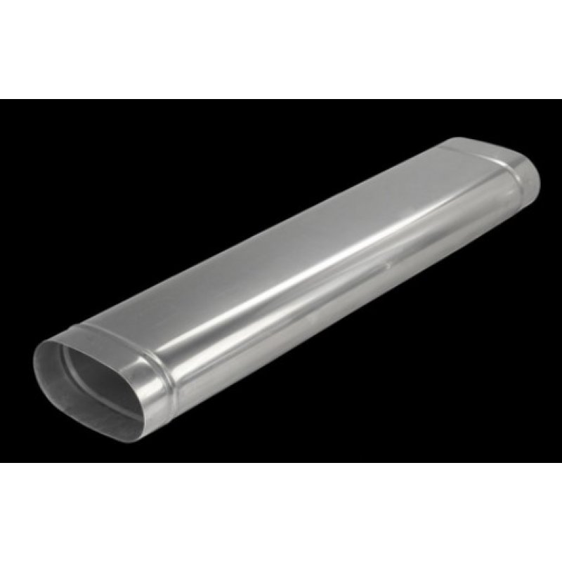 Krzys-Pol Rura kominowa owalna DN 120/220, L=1000 do kotłów na paliwa stałe Kod SJO0,8RP100012X22