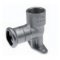 KAN Therm Inox Podejście pod baterię z uszami press - długie 15 x Rp 1/2 Kod 1609285004