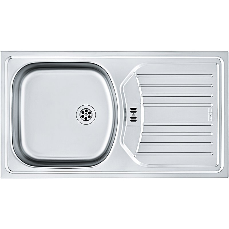 Franke Eurostar ETN 614 Zlewozmywak stalowy wbudowywany, pojedynczy, 780x435mm, stal szlachetna kod 101.0368.952