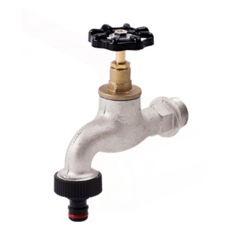 Perfexim 3099 Zawór czerpalny żeliwny ocynkowany z szybkozłączką do węża 1/2 Kod 01-009-0150-005