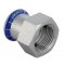 Geberit Mapress Edelstahl CrNiMo 1.4401 Złączka przejściowa GW d 18xRp1/2 Kod 31803