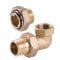 Perfexim 1048 Śrubunek kątowy 1 z oringiem, mosiężny Kod 07-148-0250-000