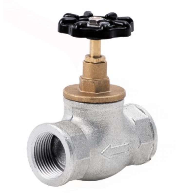 Perfexim 3098  Zawór żeliwny ocynkowany przelotowy prosty 1/2 Kod 01-400-0150-100