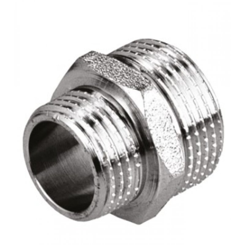 Perfexim 515 Nypel redukcyjny mosiężny chromowany 1/2x3/4 Kod 07-515-1520-000