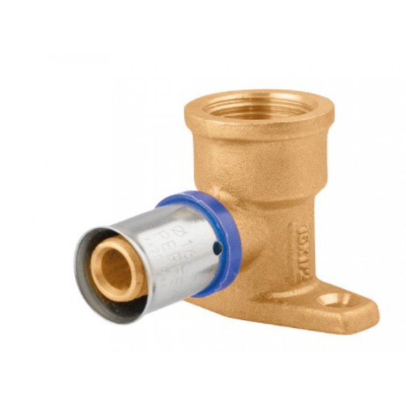 Perfexim 738 Kolano zaprasowywane z mocowaniem GW 20x1/2 Kod 62-738-2015-000