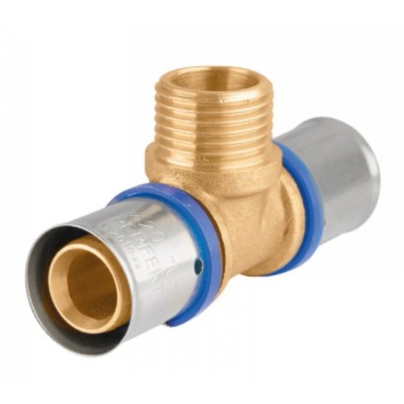 Perfexim 739 Trójnik zaprasowywany GZ 20x1/2 Kod 62-739-2015-000