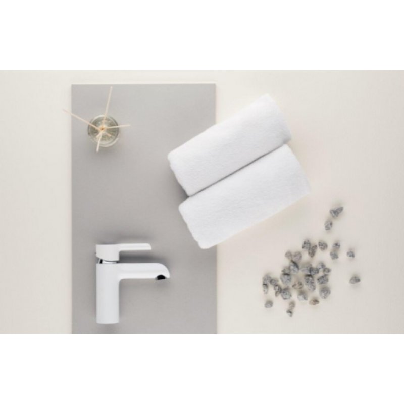 KFA Angelit Bateria umywalkowa stojąca, biały- chrom Kod 4722-815-40 