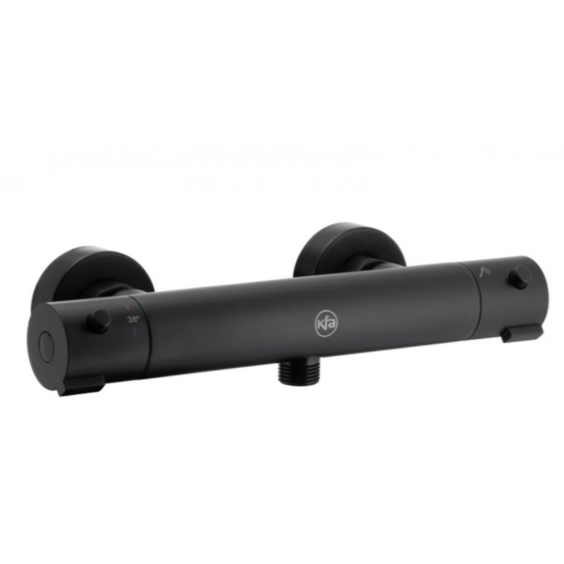 KFA Moza Black Bateria natryskowa termostatyczna, czarna Kod 5736-010-81