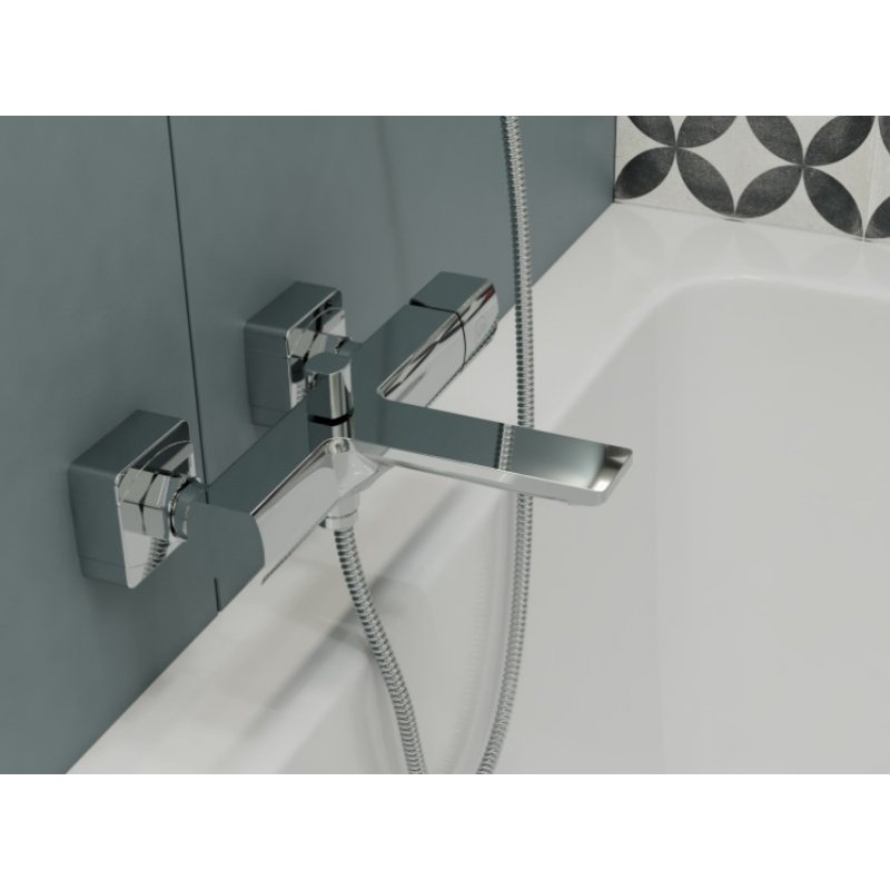 KFA Morganit Bateria wannowa ścienna,chrom Kod 4924-010-00 