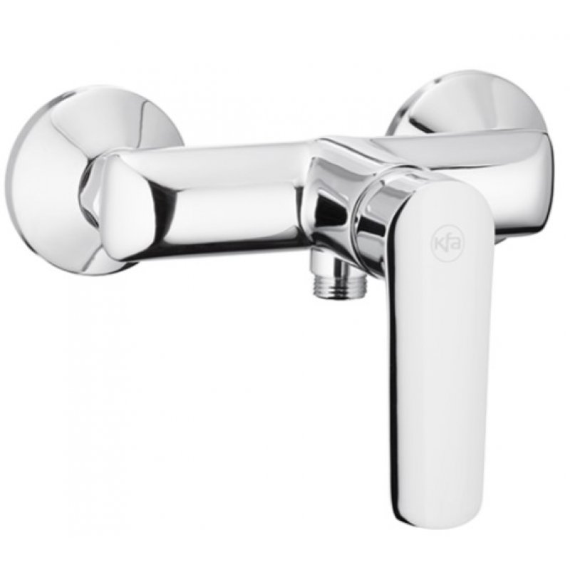 KFA Tanzanit Bateria natryskowa ścienna, chrom Kod 5026-010-00