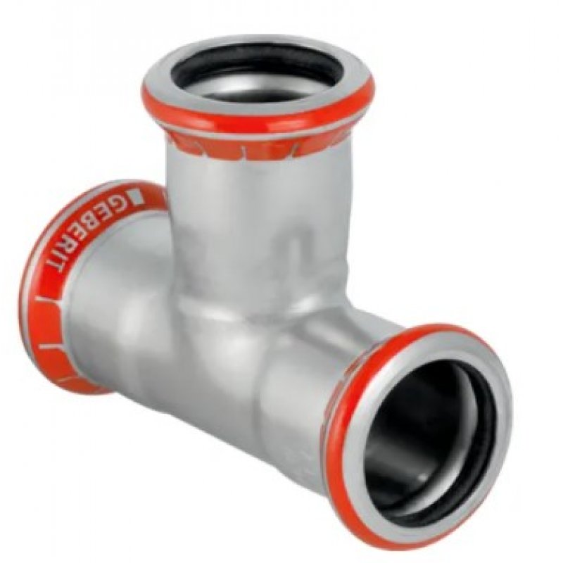 Geberit Mapress C-Stahl Trójnik równoprzelotowy 35 Kod 21006