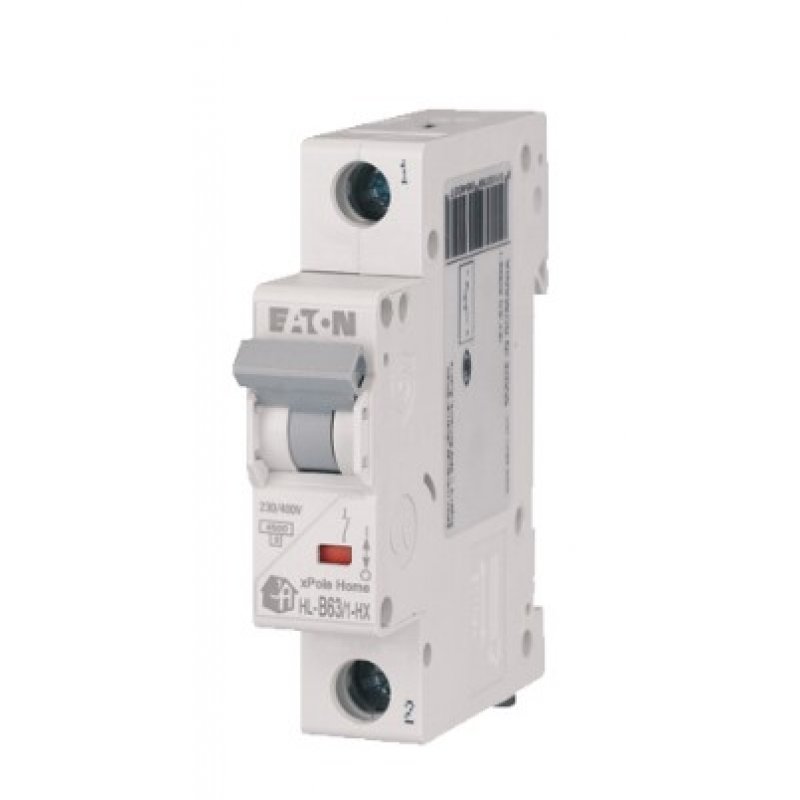EATON HN-B63/1 Wyłącznik nadprądowy 1-biegunowy, 6kA, 63A Kod 194827