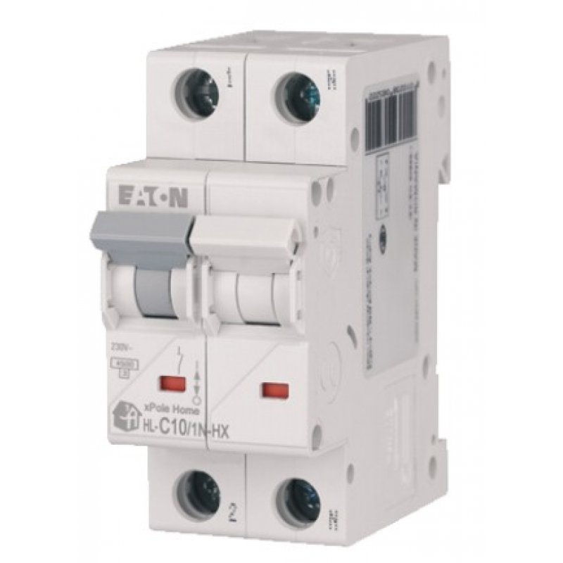 EATON HN-C10/1N Wyłącznik nadprądowy 1+N-biegunowy, 6kA Kod194849