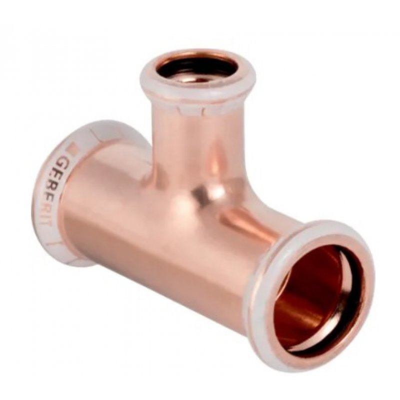Geberit Mapress Kupfer Trójnik redukcyjny 22-15-22 Kod 61256