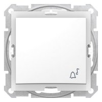 SCHNEIDER ELECTRIC SEDNA Przycisk "Dzwonek", IP-44, biały KOD SDN0800321
