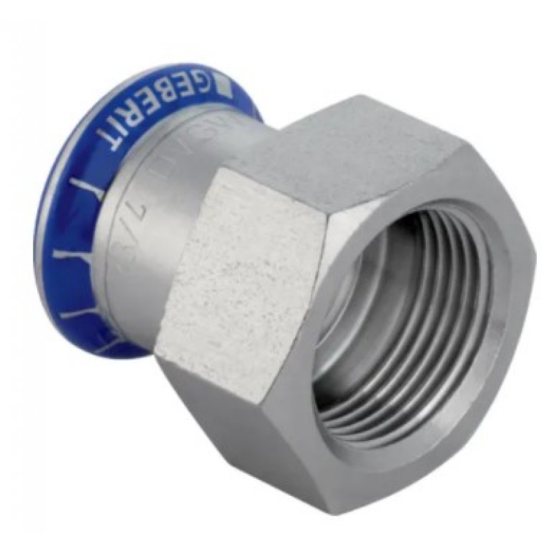 Geberit Mapress Edelstahl CrNiMo 1.4401 Złączka przejściowa GW 28x1/2 Kod 31807