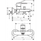 Hansgrohe Vernis Shape Bateria wannowa ścienna, czarna matowa kod: 71440670 