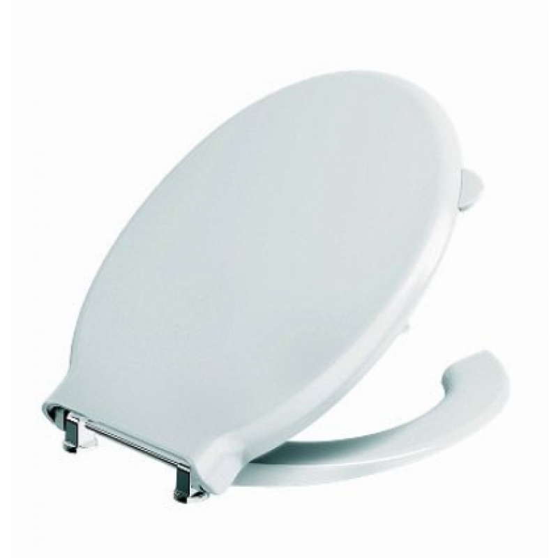 Geberit Selnova Comfort deska sedesowa z otwartym siedziskiem, bez barier, antybakteryjna, mocowanie od dołu kod: 502.791.00.1