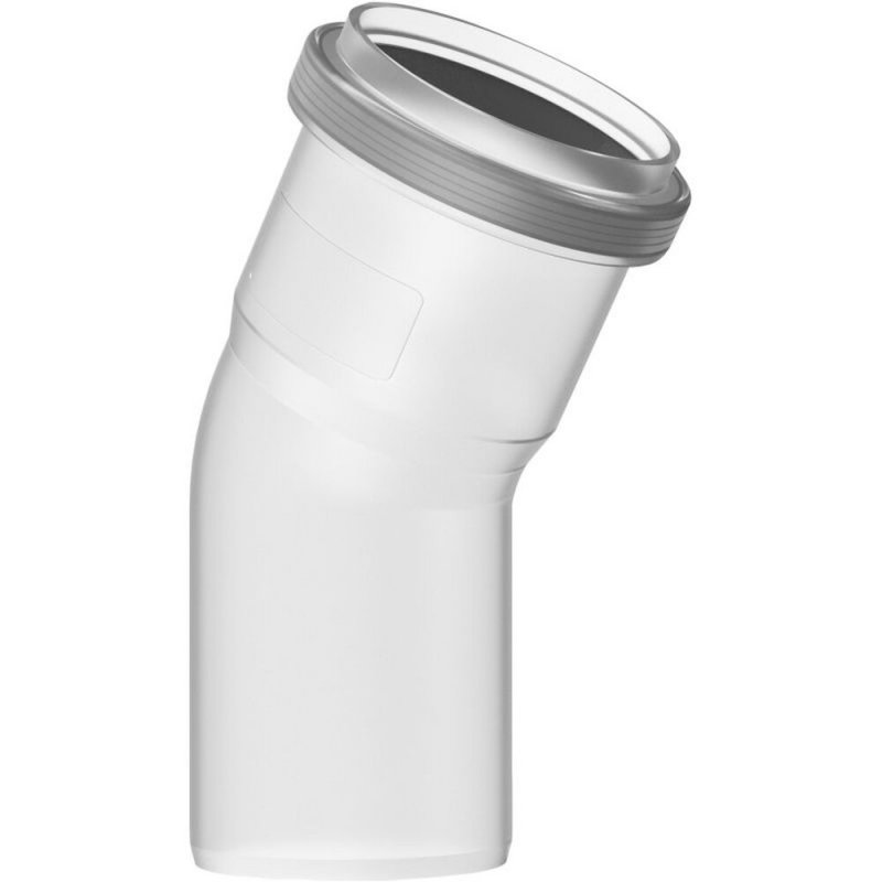 Bosch Kolano spalinowe 15 stopni, fi60, transparentne, pp kod: 7738112629