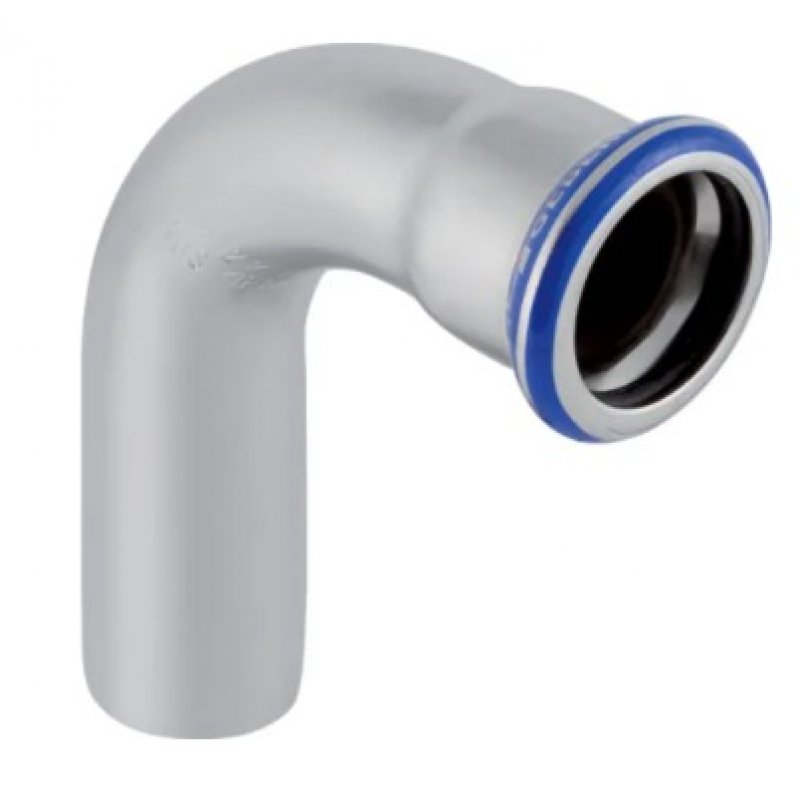 Geberit Mapress Edelstahl CrNiMo 1.4401 Kolano z końcówką wsuwaną 90 st ,42mm Kod 33307