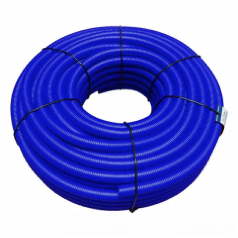 Onnline Ril Rura osłonowa karbowana (PESZEL), 18-22mm 320N, niebieska, 100m Kod: W4375