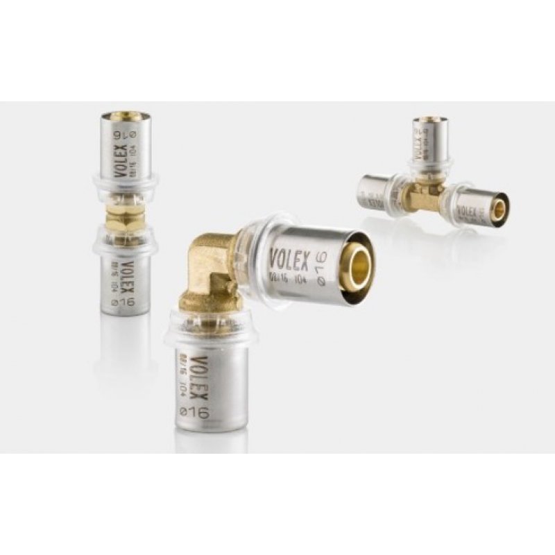 Geberit Volex Złączka przejściowa GZ, 16x1/2 Kod 618.350.00.1 