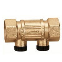 Caleffi Zawór antyskażeniowy z możliwością nadzoru, typ EA, 3/4 Kod 304550