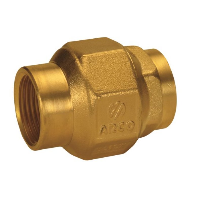 Arco STOP Zawór zwrotny, grzybkowy, 2 1/2 GW x 2 1/2 GW, mosiądz Kod: RET07