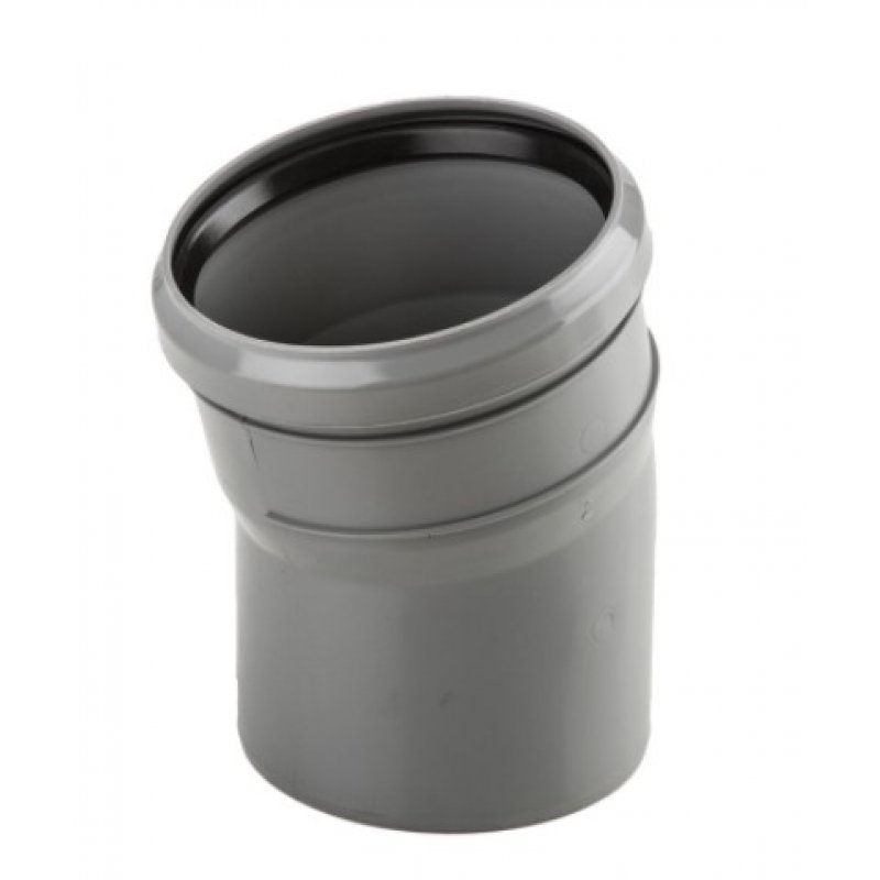 Wavin HT Kolano PP 40x15, szare Kod 3018726