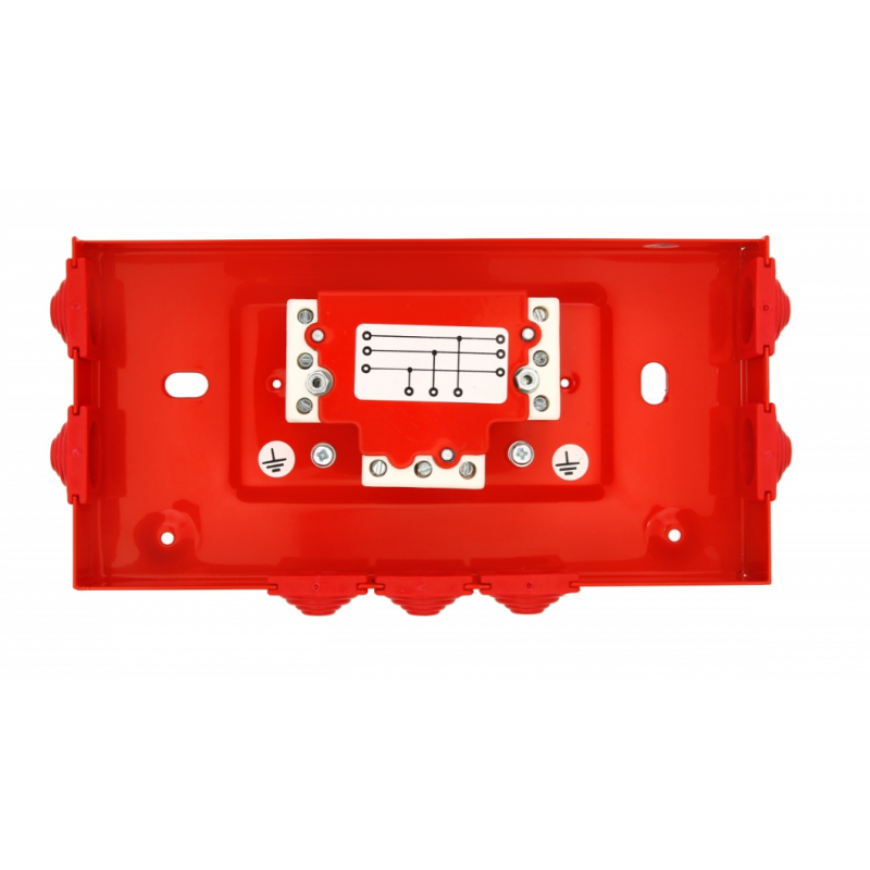 SIMET Puszka przeciwpożarowa prostokątna 225x125x36 mm Kod 84622636 