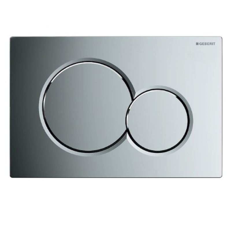 Geberit Duofix Sigma Concept Zestaw stelaż podtynkowy do WC z przyciskiem Sigma 01 błyszczący chrom + miska wisząca WC z deską Kod S010 