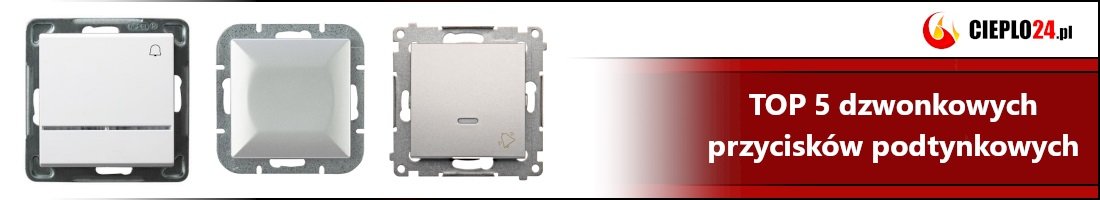 TOP 5 najlepszych przycisków dzwonkowych podtynkowych