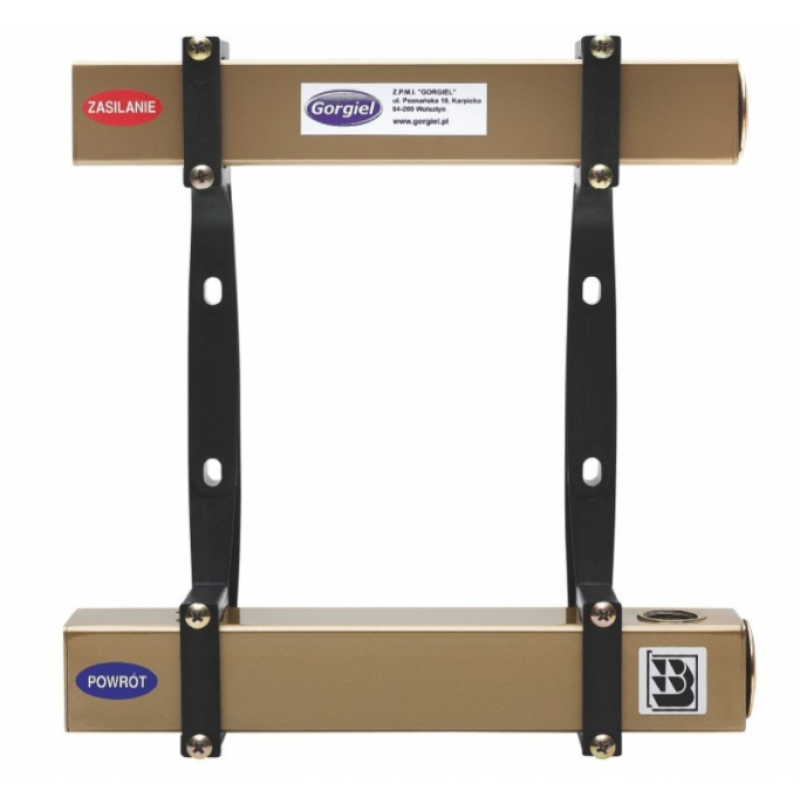 Gorgiel RS Rozdzielacz stalowy 1, bez nypli, 12 obwodów  Kod 1041126160