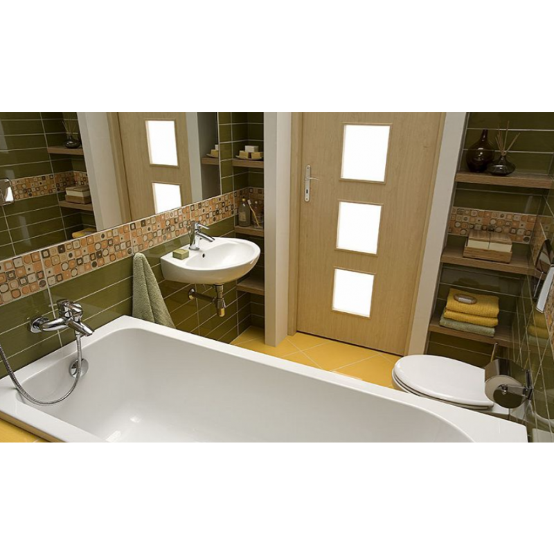 Koło IDOL umywalka 50 x 41 cm, z otworem, z przelewem KOD M11150000 