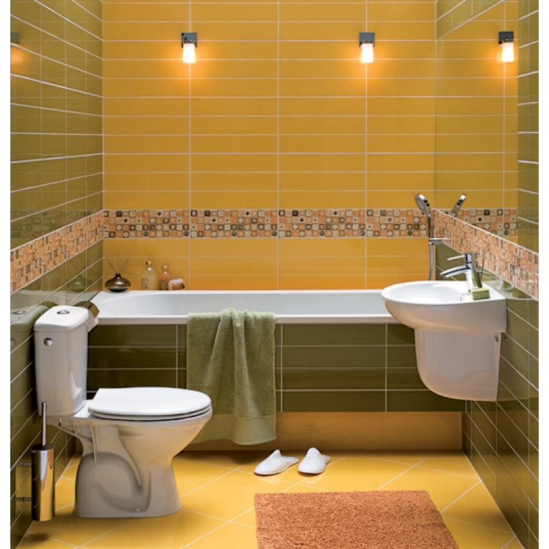 Koło IDOL Miska kompaktowa lejowa, odpływ poziomy, kolor biały Kod M13200000 