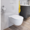 Koło Modo Pure Oval Zestaw miska WC z deską sedesową wolnoopadającą, wiszący, Rimfree, kolor biały Kod L39123000 