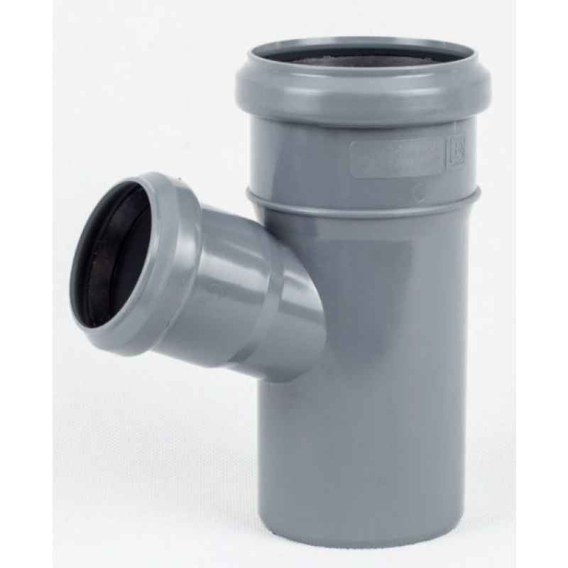 Onnline Trójnik do kanalizacji wewnętrznej PP 110x75/67, popiel sanitarna Kod: CCP715