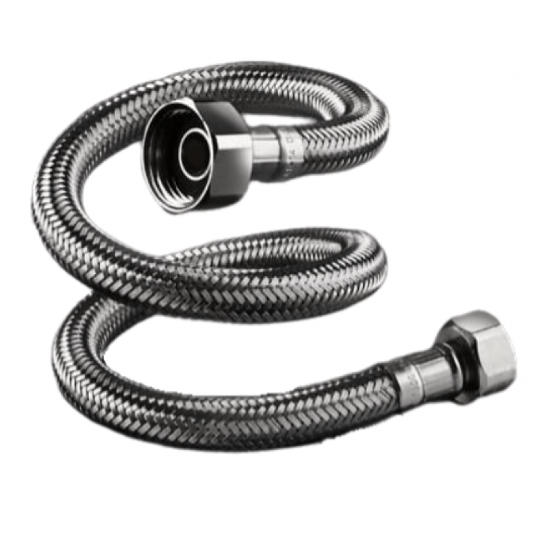 TUCAI TAQ Wąż do wody baterii w oplocie stalowym, WW-3/4 x 1/2, długość 60 cm KOD 4743