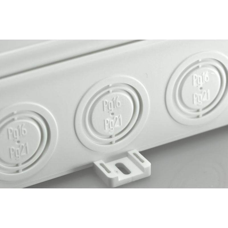 SIMET Puszka instalacyjna naścienna, bezhalogenowa, samogasnąca, UV, IP67, N180x180S, 188X188X88mm, biały Kod: 35300206 