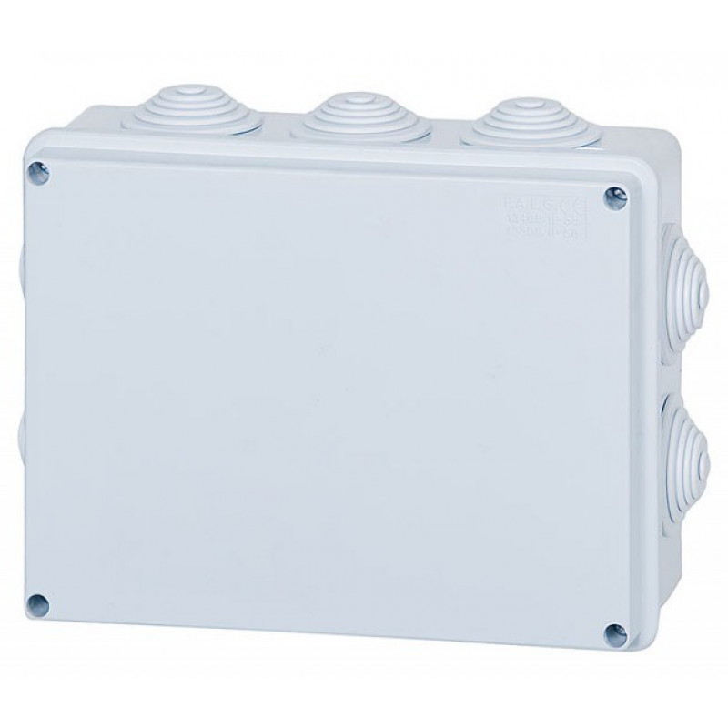 Onnline FG Puszka hermetyczna z dławikami, IP55, 190x140x70 mm, szara KOD F1.0063