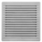 Airroxy Kratka wentylacyjna nadtynkowa skośna z siatką, 170x170mm, średnica 125, szary kod: 02-250