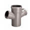 Wavin Czwórnik PVC-U, PP/HT 110x50x50/67 popiel sanitarny Kod 3038918