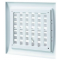 Vents Kratka wentylacyjna z siatką i regulowana żaluzją, 154x150mm, biały kod: MW103R 