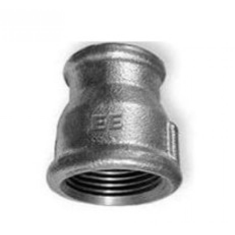 Zawiercie M2 Mufa redukcyjna, ocynk, 2x1/1/2 Kod 5907791608789		