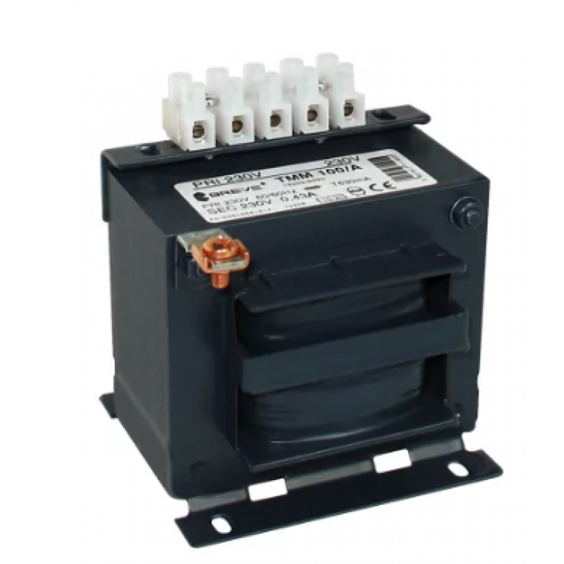 Breve TMM Transformator jednofazowy otwarty 100VA 400/230V Kod 16252-9983