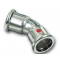 Sanha Therm 24041 Łuk dwukielichowy 45st, ZWxZW,15 Kod 12404115