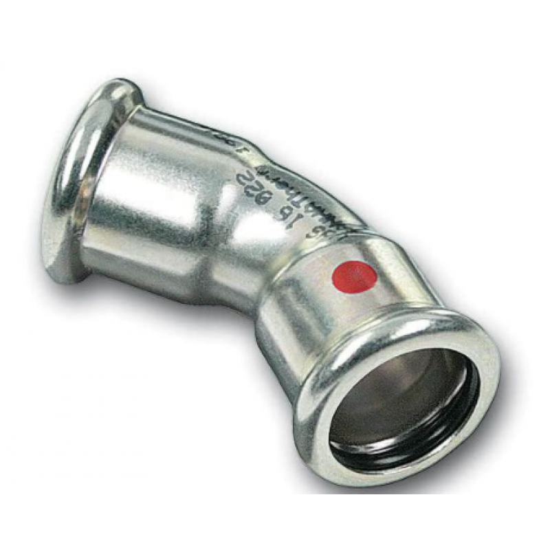 Sanha Therm 24041 Łuk dwukielichowy 45st, ZWxZW, 76,1 Kod 12404176