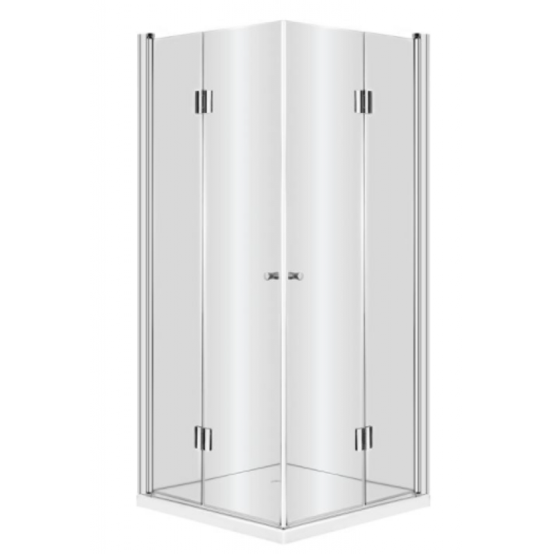 Deante KERRIA Kabina prysznicowa, kwadratowa 90x90cm, szkło transparentne Kod KTK_041P