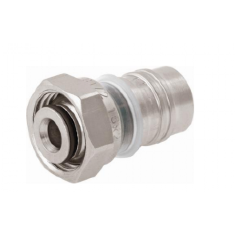 Kisan Złączka zaprasowywana z gwintem wewnętrznym GW z półśrubunkiem 16x1/2cala Kod WL 24.22.11.00