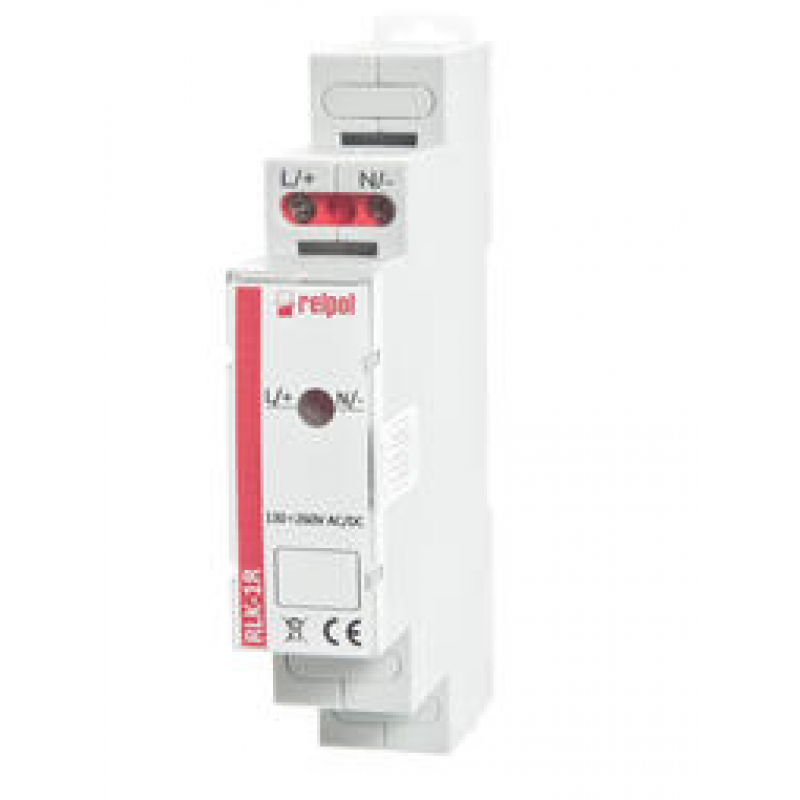 RELPOL Lampka kontrolna jednofazowa RLK-1R Kod 863026